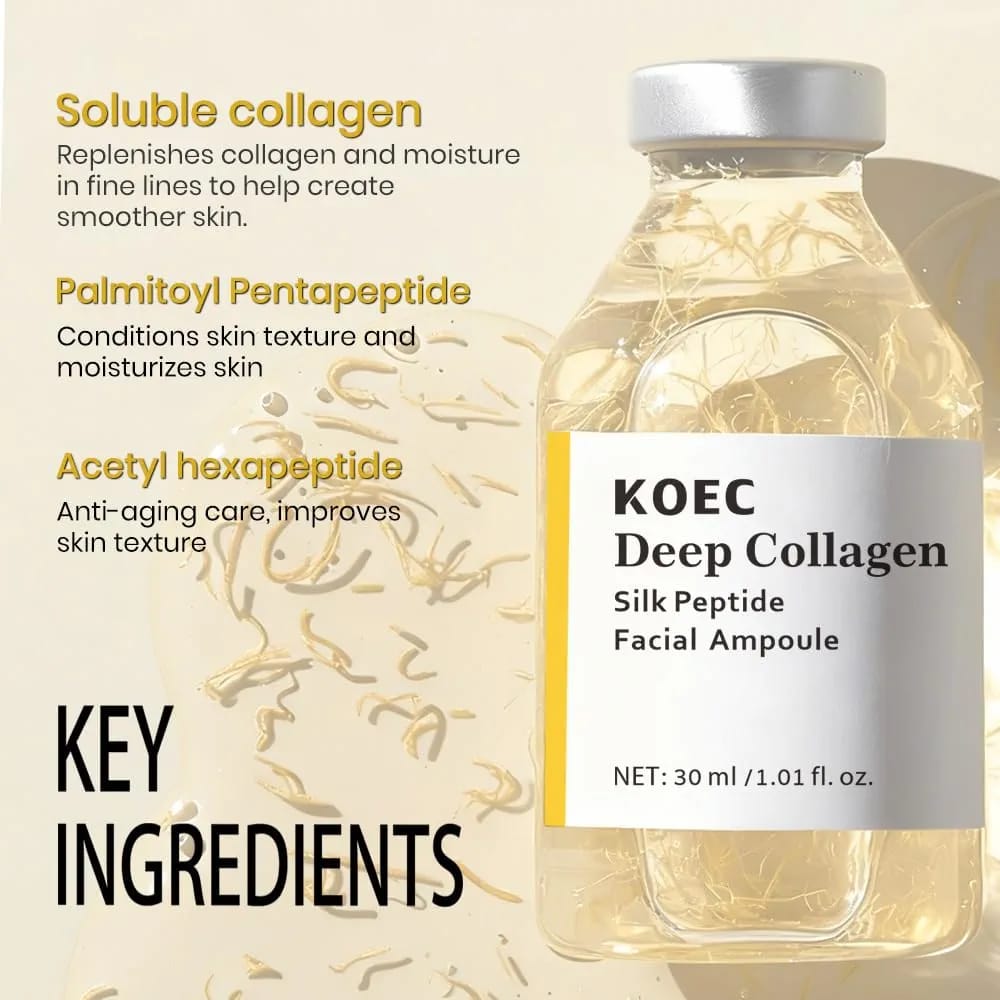 Deep Collagen Silk Peptide Facial Ampoule